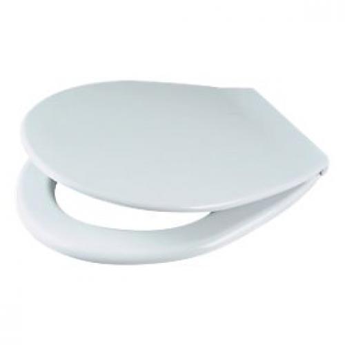 TOILET SEAT WHITE METAL HINGES ATLANTIC SPA STA-TITE