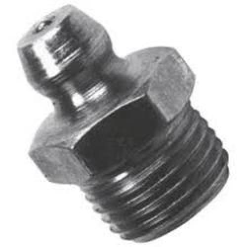 HYDRAULIC GREASE NIPPLE        STRAIGHT 1/4 BSP