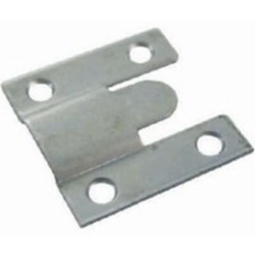 FLUSH MOUNT FITTING BRACKET ZP 36MM X 35MM SOLD SEPARATELY