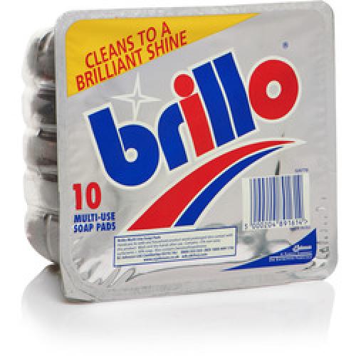 SOAP PADS BRILLO PACK OF 10