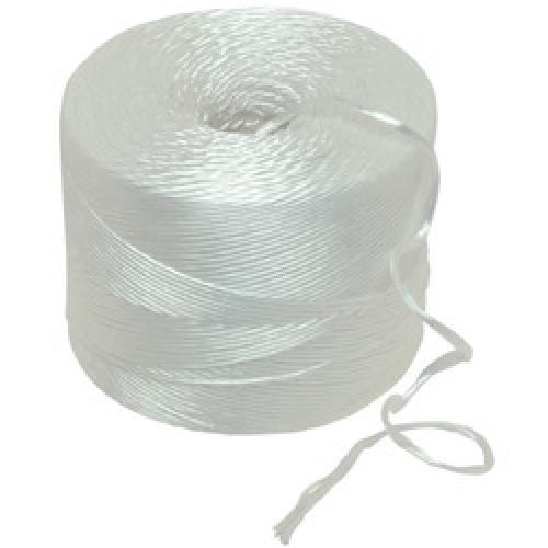 TWINE POLYPROPYLENE WHITE      2.25KG ROLL 225M APPROX