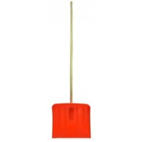SNOW SCOOP SHOVEL 390 X 350    X 1200MM STALE