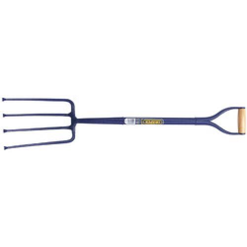 CONTRACTORS FORK SOLID FORGED  STEEL 64326 DRAPER