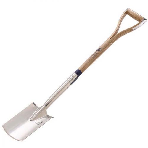BORDER SPADE PEDIGREE          STAINLESS STEEL PGBS28 BULLDOG