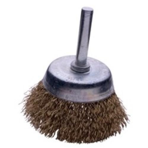 CUP BRUSH SHAFT MOUNTED 70MM   0655 SIT