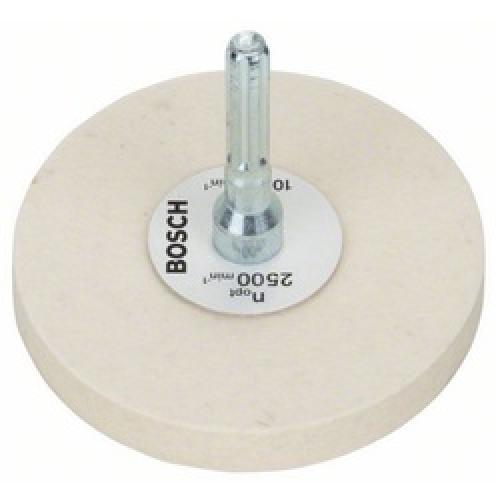 POLISHING MOP FELT & ARBOR     80MM 2608620647 BOSCH
