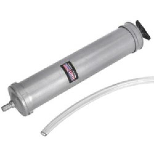 OIL SUCTION SYRINGE 500ML      METAL BODY AK46 SEALEY