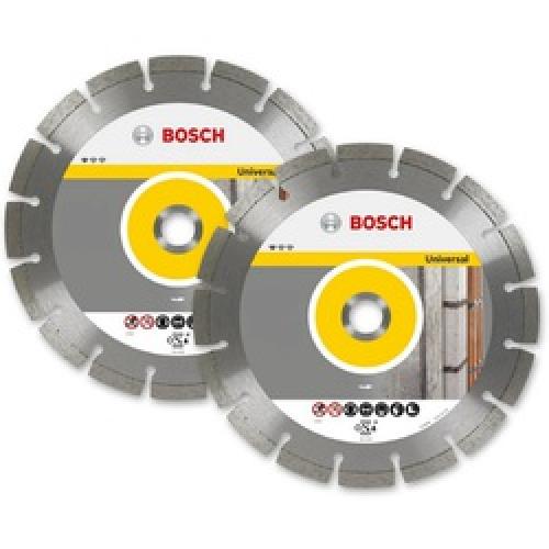 DIAMOND CUTTING BLADE 115MM    TWIN PACK OFFER BOSCH