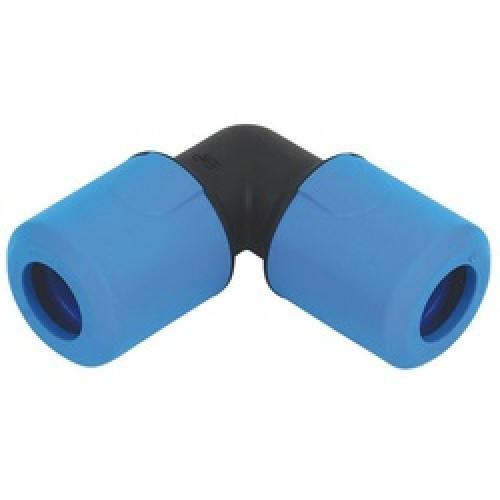 MDPE ELBOW 25MM UG302B         SPEEDFIT BLUE