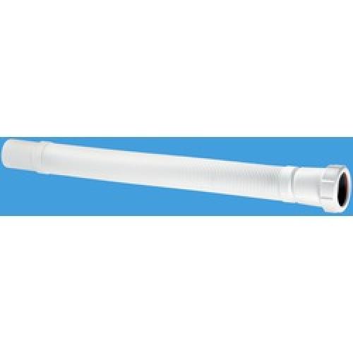 FLEXI WASTE HOSE 32MM X 450MM  M/FIT X PLAIN SPIGOT FLEXCON1