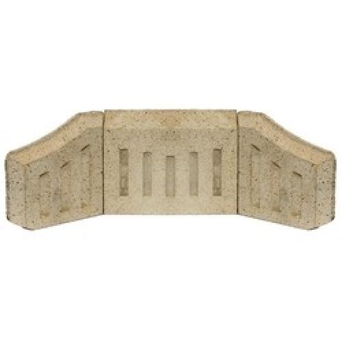 FIRE BRICK CHEEKS (1 PAIR)