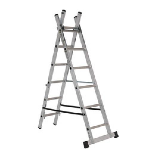 LADDER 3 WAY LIGHT TRADE EN131 ALUMINIUM