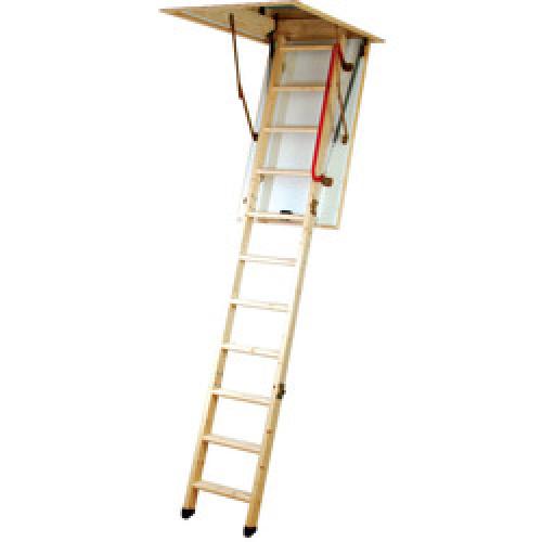 FOLDING TIMBER LOFT LADDER     ENVIROFOLD 1530-005 DAVIES