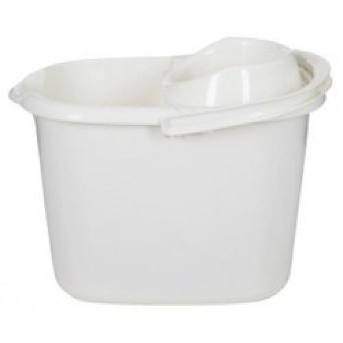 MOP BUCKET PLASTIC CREAM