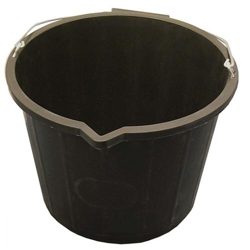 BUCKET PLASTIC BLACK 3 GALLON