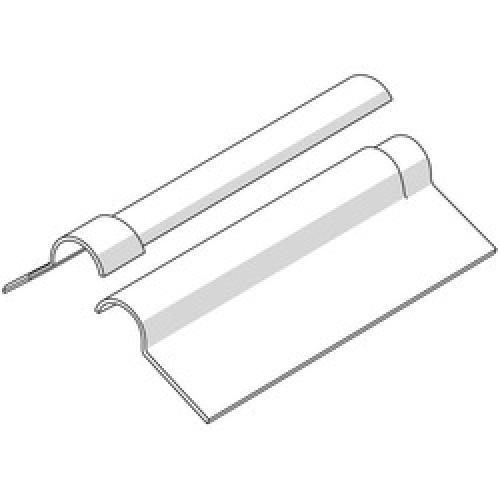 PROFILE 6 CEMENT FIBRE TWO     PIECE PLAIN RIDGE