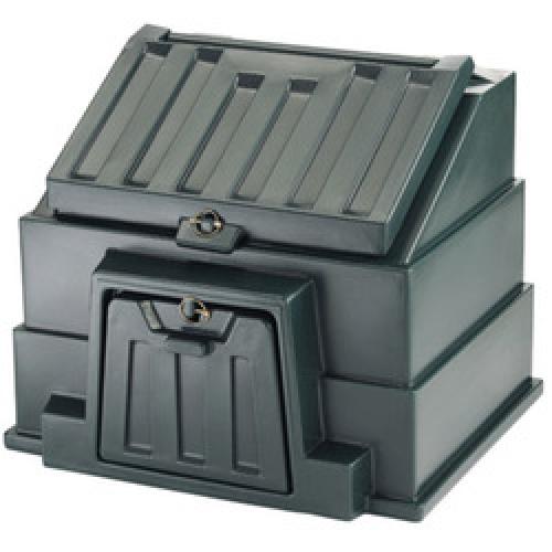 COAL BUNKER POLY BLACK 150LT   (3CWT) CB1