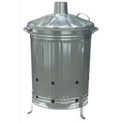 INCINERATOR GALVANISED DUSTBIN TYPE