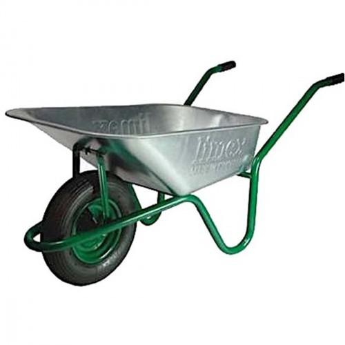 WHEELBARROW STANDARD 100L      GALVANISED STEEL LIMEX BELLE