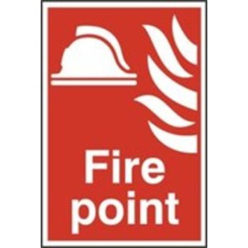 SIGN FIRE POINT 200 X 300MM
