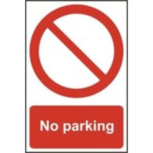 SIGN NO PARKING 200 X 300MM
