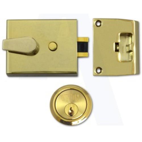 DOOR LOCK HIGH SECURITY BRASS  4L70 CHUBB VISA PACK