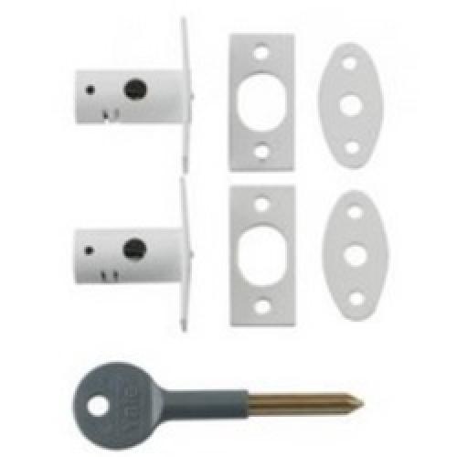 WINDOW MORTICE BOLT WHITE      V-8001-2WE YALE