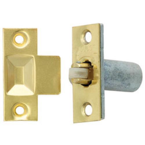 ADJUSTABLE ROLLER CATCH        BRASSED CA17L