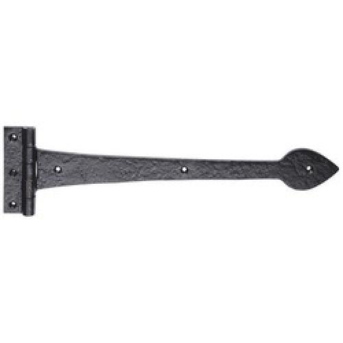 TEE HINGE ANTIQUE BLACK 15"    (PAIR) LF5515A