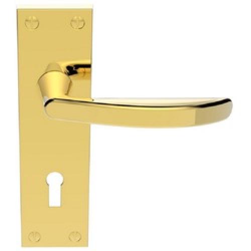 MORTICE LOCK FURNITURE         VICTORIAN M SERIES BRASS M63