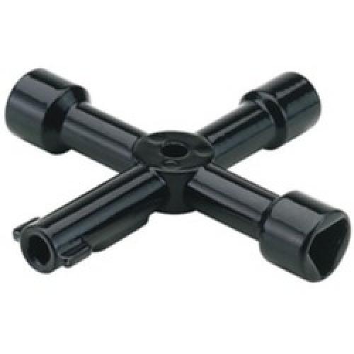 PLUMBING UTILITY KEY 4 WAY PUK 65393 DRAPER