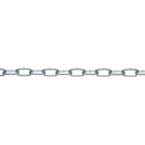 CHAIN STRAIGHT LINK MED LINK   BZP 3MM 3442-139 (30M ROLL)