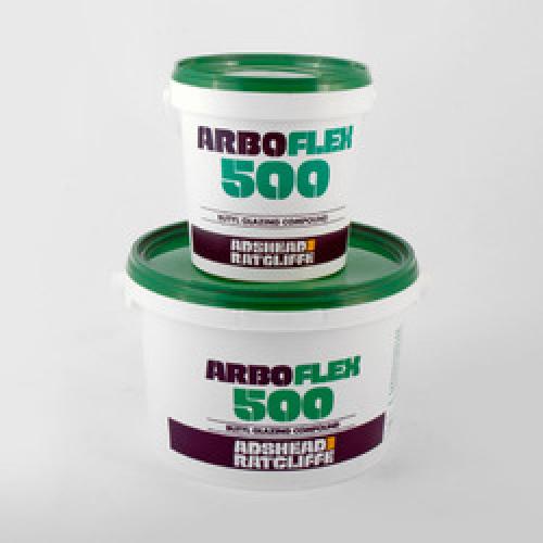 GLAZING PUTTY ARBOFLEX 500     5KG WHITE