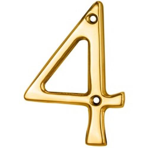 NUMBER 4 75MM BRASS
