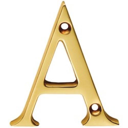 LETTER A BRASS 53MM
