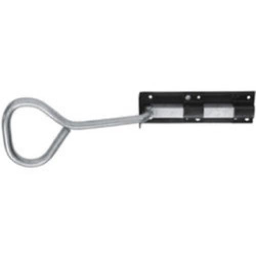 GARAGE DOOR BOLT BOWTAIL       BLK JAPP 18"