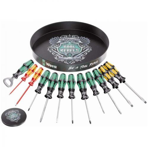 A ROUND OF SCREWDRIVERS INC    TRAY AND OPENER 134340 WERA