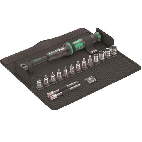 BICYCLE SET TORQUE 1 1/4" DRIVE TORQUE WRENCH 16PC 004180 WERA