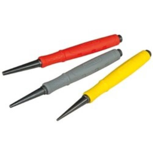 NAIL PUNCH SET DYNAGRIP 3 PC   058930 STANLEY