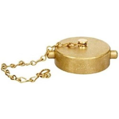 CAP & CHAIN BRASS 1.1/2" BSP