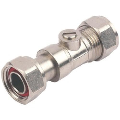 STRAIGHT SERVICE VALVE         15MM X 1/2"