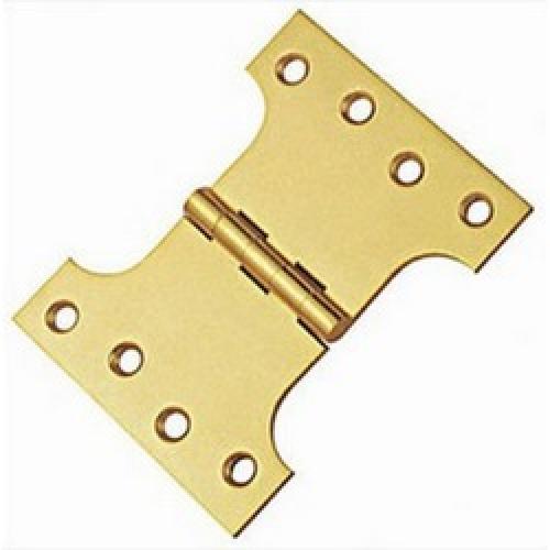 PARLIAMENT HINGE BRASS 100 X   125MM PAIR