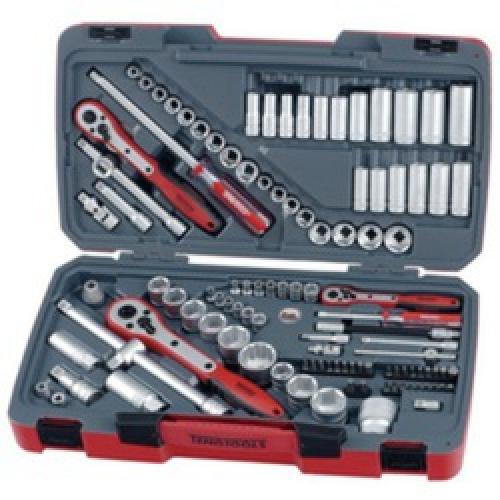 1/4 3/8 1/2 SQUARE DRIVE MM/AF SOCKET SET TM111 TENG