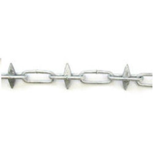 CHAIN SPIKED ALTERNATE LINK    GALVANISED 6MM