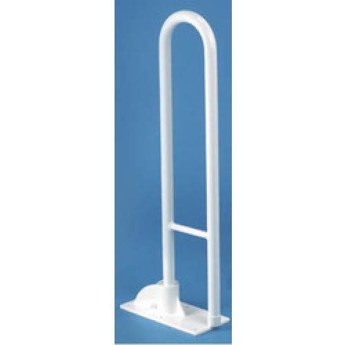 GRAB RAIL FOLDING WHITE        880MM LONG X 34MM DIAM AR763