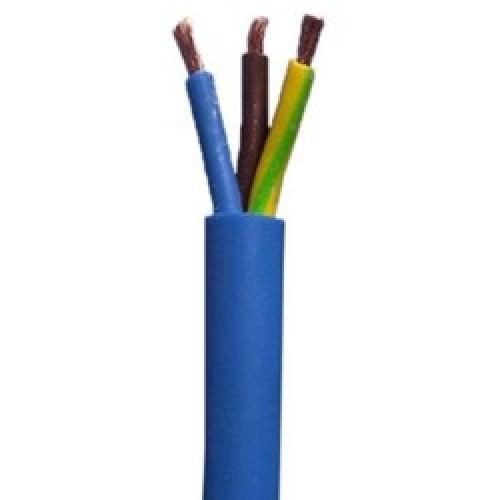 ELECTRIC CABLE ARCTIC BLUE     1.5MM PER METRE