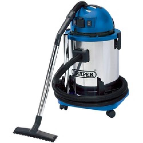 VACUUM CLEANER WET & DRY 1400W 50LT 240V WDV50SS 48499 DRAPER