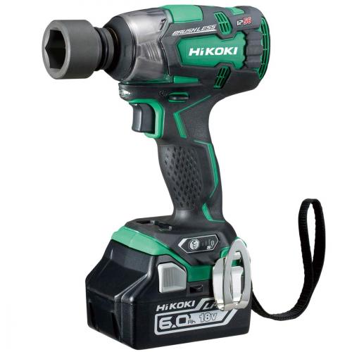18V IMPACT WRENCH 2X6.0AH LI   305NM WR18DBDL2 HIKOKI