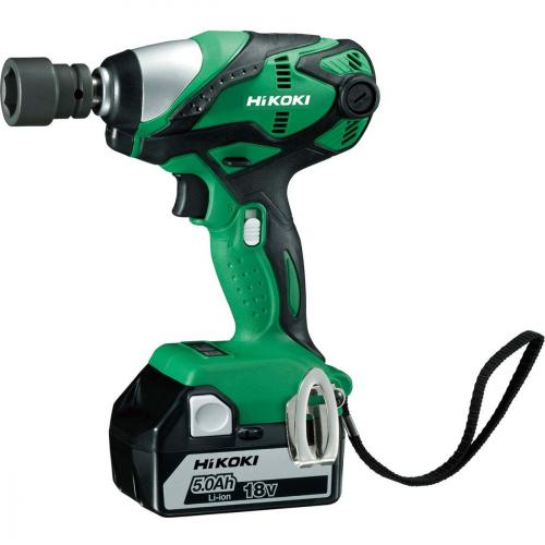 18V IMPACT WRENCH 2X5.0AH      LIION 255NM WR18DSDLJJ HIKOKI