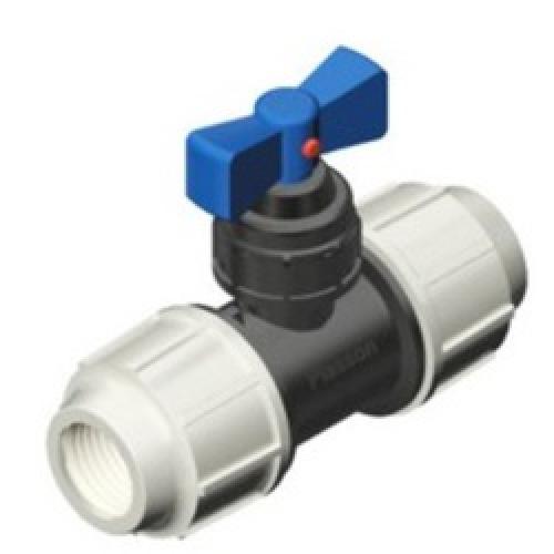 STOPCOCK POLYPROPYLENE 32MM    3407 PLASSON